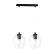 EMIBIG 679/2 LAMPA WISZĄCA ISTAR 2 BL TRANSPARENT