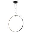 Step into design ST-10453P/D600A black Lampa wisząca ACIRCULO led czarna 60 cm