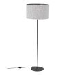 TK-LIGHTING 16166 VELLUM BLACK LAMPA PODŁOGOWA 1XE27