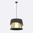 EMIBIG 1708/1 CANVA 1 BLACK GOLD Lampa wisząca