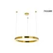 Moosee MSE010100170 MOOSEE lampa wisząca RING LUXURY 70 złota - LED, chromowane złoto