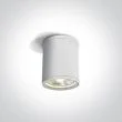 ONE LIGHT 67132C/W Stromi S biały zewnętrzny cylinder sufitowy 75W PAR30 E27