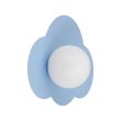 TK-LIGHTING 11265 CLOUD NEW BLUE KINKIET 1XG9