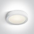 ONE LIGHT 62130F/W/C Themelo biały plafon LED IP40 4000K 30W