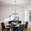 ELSTEAD Lacey KL-LACEY5-AP 5 Light Chandelier - Antique Pewter