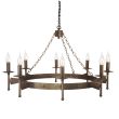 ELSTEAD CROMWELL CW8 OLD BRZ 8Lt Chandelier