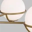 ELSTEAD Apollo FE-APOLLO5-BB 5 Light Chandelier - Burnished Brass