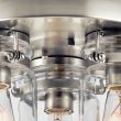 ELSTEAD Brinley KL-BRINLEY-F-NI 3 Light Flush Mount - Brushed Nickel