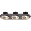 RENDL R13246 SHARM R III wpuszczana perłowo-złota/brązowa 230V LED 3x10W 24° 3000K