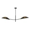 EMIBIG 1106/2 LAMPA SUFITOWA LOTUS 2 BLACK/GOLD