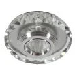 CANDELLUX 2228938 SS-35 AL/TR 3W LED COB 230V OPR. STROP. STAŁA OKRĄGŁA SZLIFOWANA SZKŁO TRANSPARENTNE