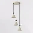 EMIBIG 1741/3PREM KLEVER 3PREM MOKKA BLACK Lampa wisząca