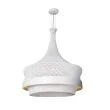 ANTIGO Lampa wisząca Dota O - Biała (800 mm) 3000K 5031