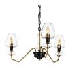 ELSTEAD Armand DL-ARMAND3-AB 3 Light Pendant - Aged Brass