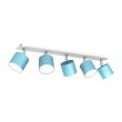 MILAGRO MLP7608 Lampa sufitowa DIXIE BLUE 5xGX53