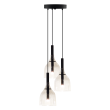 ANTIGO Lampa wisząca Botor O 3 - Czarna (200 mm) 5097