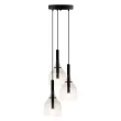 ANTIGO Lampa wisząca Botor O 3 - Czarna (200 mm) 5097