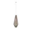 ANTIGO Lampa wisząca Hagata 3 - Beżowa (300 mm) 5129