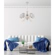 CANDELLUX 50205110 LAMPA WISZĄCA BATLEY 5 BIAŁY