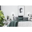 CANDELLUX 21-75499 POLO KINKIET 1X40W E27 + 2W LED CZARNY ABAŻ. OKRĄGŁY SZARY