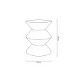 KING HOME KH010103256 Stolik TURN czarny
