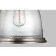 ELSTEAD Hobson FE-HOBSON-P-M-SN 1 Light Medium Pendant Satin Nickel