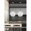 CANDELLUX 31-70586 BENE LAMPA WISZĄCA 25 KULA S 1X60W E27 AŻUROWY BIAŁY