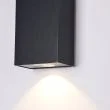 MAYTONI O581WL-L6B Outdoor Times Square Wall Lamp Black