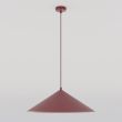 EMIBIG 1725/1L MONO 1L BURGUNDY OPAL Lampa wisząca