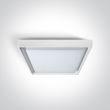 ONE LIGHT 67384A/W/W Pasio biały plafon LED 3000K 30W IP54