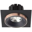 RENDL R13254 SHARM SQ I wpuszczana czarna/czarna miedź 230V LED 10W 24° 3000K
