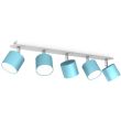 MILAGRO MLP7608 Lampa sufitowa DIXIE BLUE 5xGX53