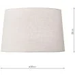 DAR GRI1239 GRIFFITH SPARE SHADE FOR GRI4250