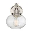 ELSTEAD Trilogy QZ-TRILOGY1-BN 1 Light Wall Light - Brushed Nickel