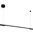 MAXLIGHT P0354D LAMPA WISZĄCA ORGANIC HORIZON 100CM CZARNA ŚCIEMNIALNA