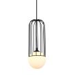 ITALUX Simon MDM-3938/1 BK lampa wisząca