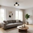 EMIBIG 1717/1S MONO 1S PLAFON BL OPAL Lampa sufitowa