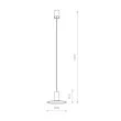 NOWODVORSKI 8100 HERMANOS B lampa wisząca
