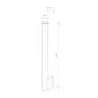 NOWODVORSKI 8122 ICE TUBE LED M kinkiet