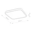 NOWODVORSKI 10986 AGNES SQUARE LED plafon