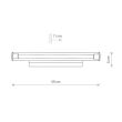 NOWODVORSKI 8171 ION LED M kinkiet