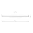 NOWODVORSKI 8172 ION LED L kinkiet