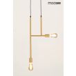 MOOSEE MSE010100395 MOOSEE lampa wisząca RIVA 2 złota