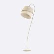 EMIBIG 1712/LP1 CANVA LP1 MOKKA RATTAN Lampa podłogowa