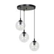 EMIBIG 711/3PREM LAMPA WISZĄCA COSMO 3 BL PREMIUM TRANSPARENT