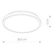 NOWODVORSKI 10977 AGNES ROUND LED plafon