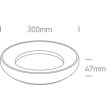 ONE LIGHT 67402/B/W Souvardo czarny plafon LED 3000K 25W IP40