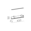 AQFORM 30173 LENS LINE LED wpuszczany