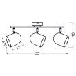 CANDELLUX 93-63229 AZURO LISTWA