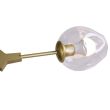 Step into Design ST-1232-6 GOLD transparent Lampa wisząca MODERN ORCHID-6 złoto transparentna 130 cm